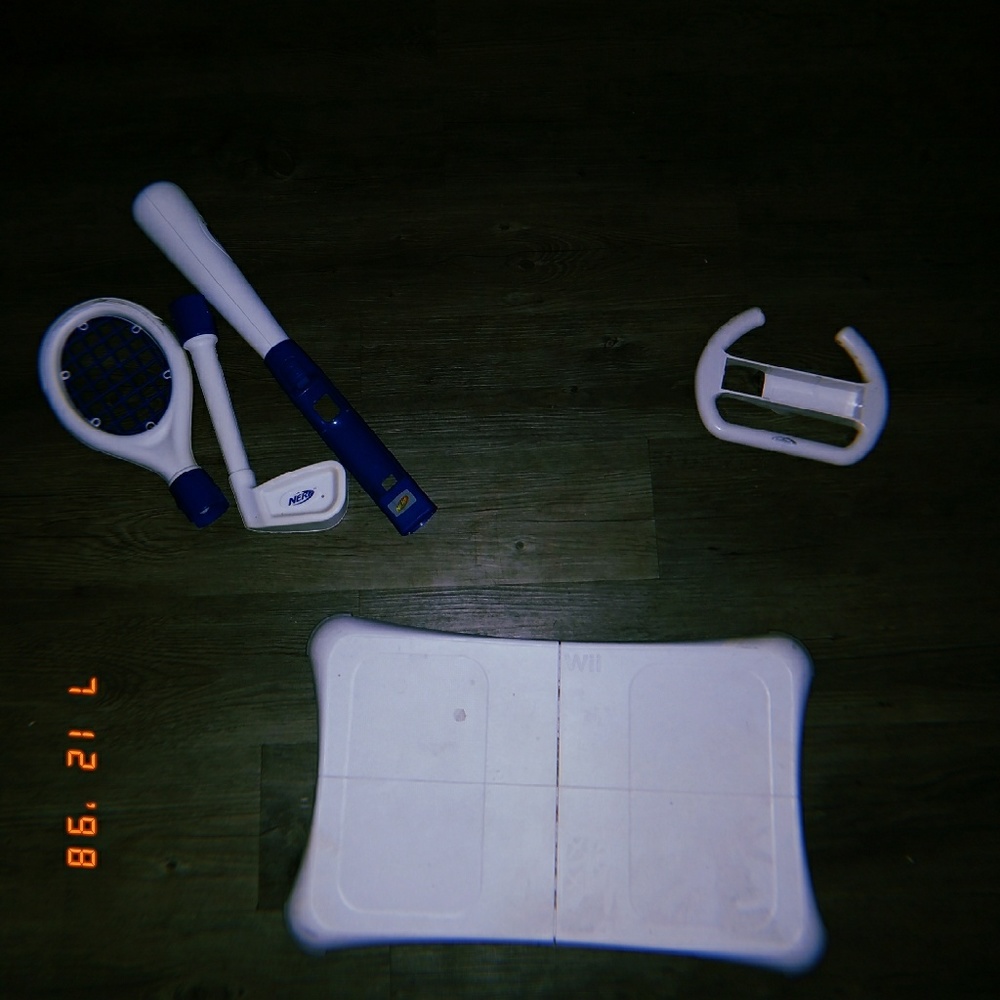 New: Wii Fit Board and Attachments